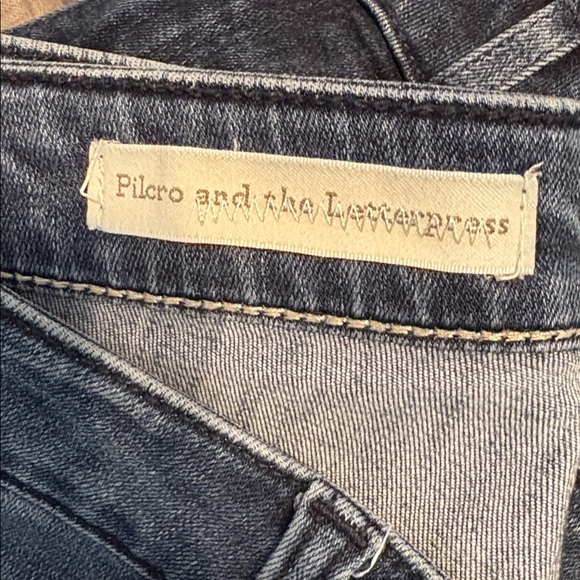 Pilcro and the Letterpress Script High Rise Skinny Jeans 30 - Picture 9 of 10